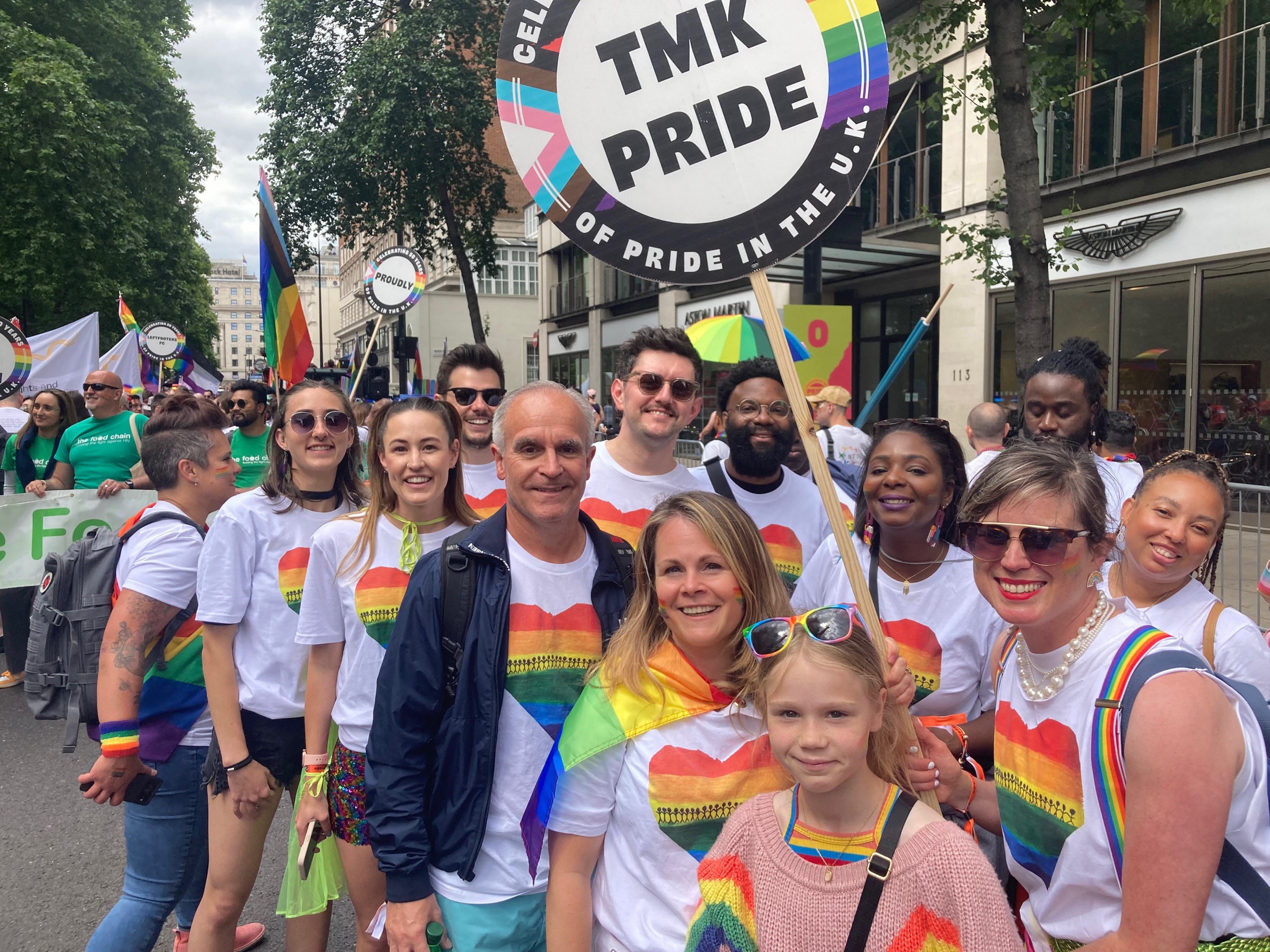 Group picture at TMK Pride event