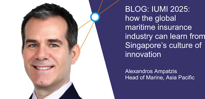 IUMI 2025: how the global maritime insurance industry can learn from Singapore’s culture of innovation