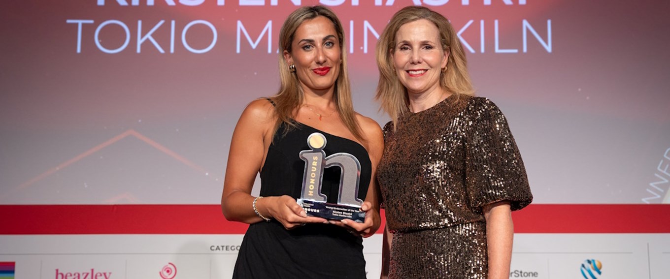 Tokio Marine Kiln’s Kirsten Shastri wins Young Underwriter of the Year at Insurance Insider Honours