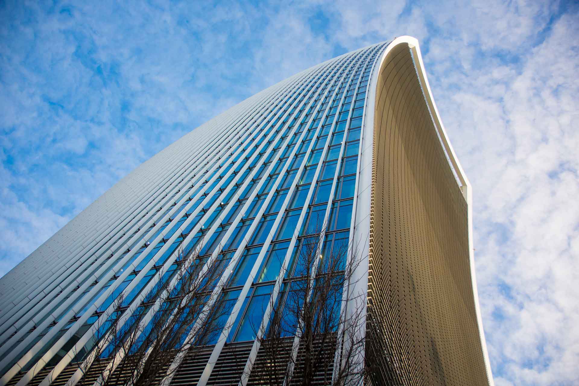 Low-angle shot of 20 Fenchurch Street