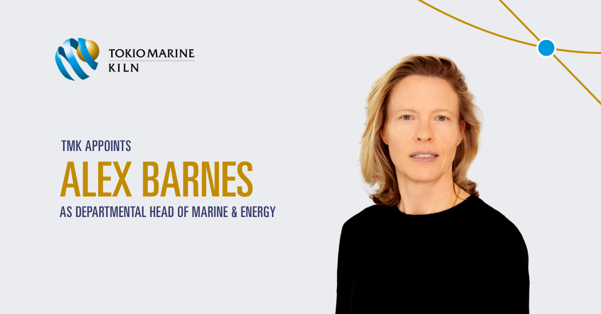 TMK appoints Alex Barnes as Departmental Head of Marine & Energy