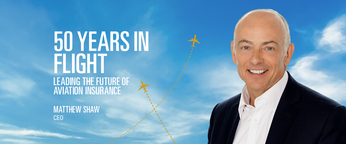50 years in flight: leading the future of aviation insurance