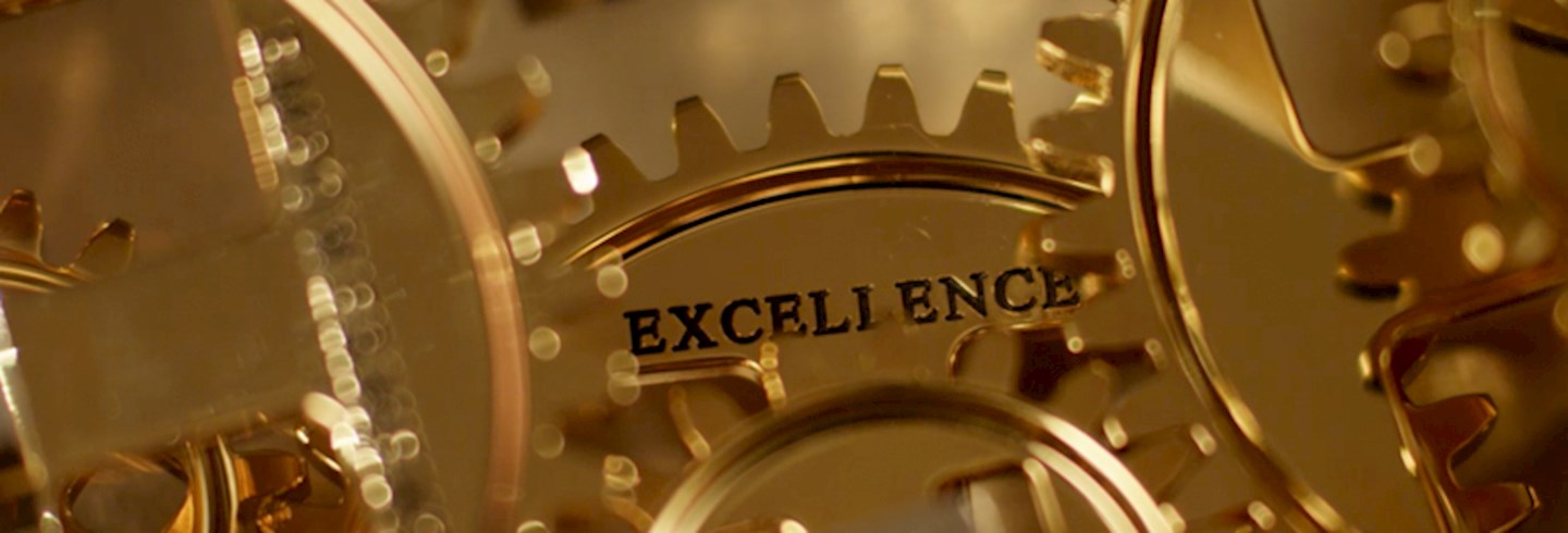 Cogs with word excellence