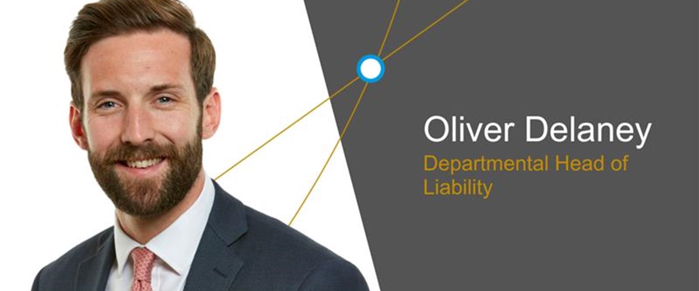 TMK appoints Oliver Delaney as Departmental Head of Liability